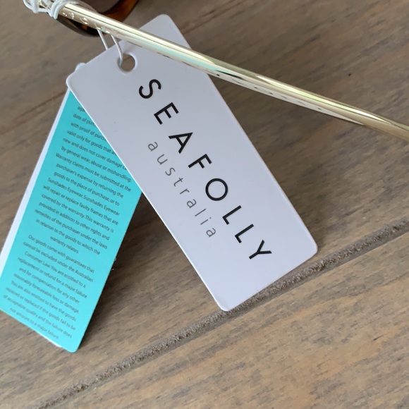 NWT Seafolly Long Beach Cat Eye Sunglasses - Picture 7 of 10